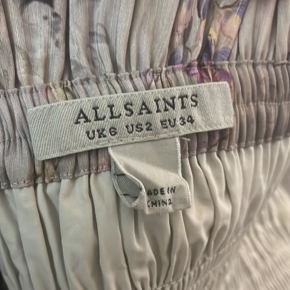ALLSAINTS  Most GORGEOUS Dress Size Small , NEW ! ❤️💕See Video - Picture 6 of 17